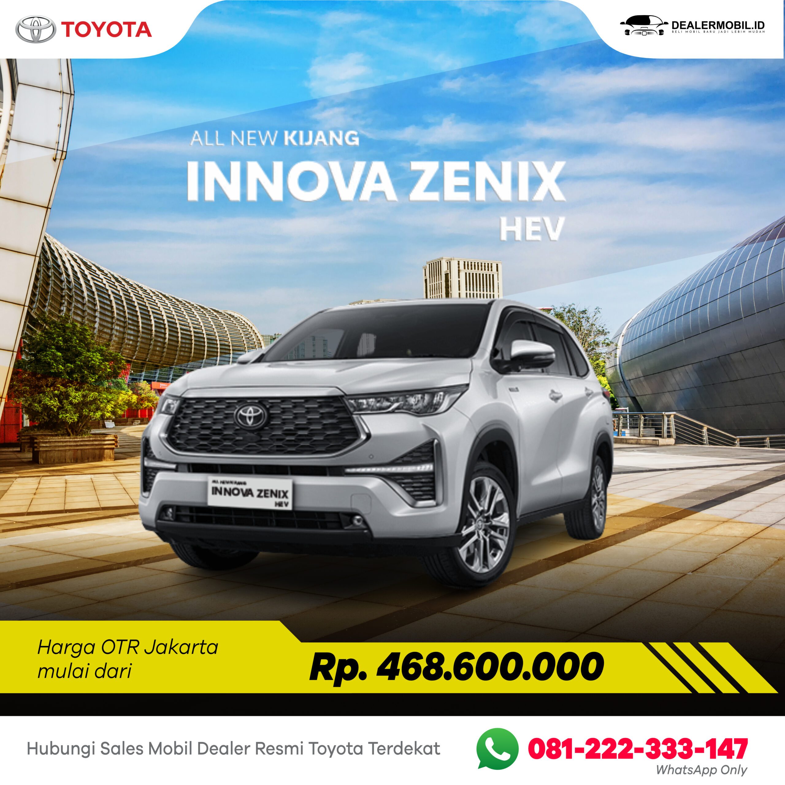 Toyota Kijang Innova Zenix HEV